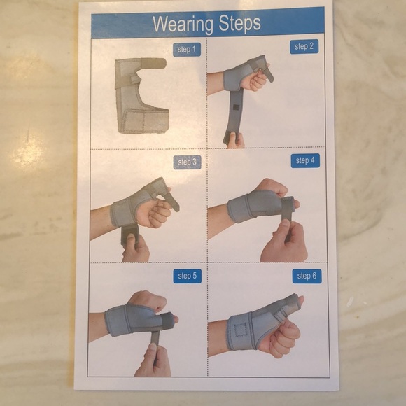 Trigger Thumb Splint - Spica Support Adjustable Stabilizer for Pain,Arthritis, - Picture 12 of 13